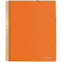 DOHE CARPETA FUNDAS A4 ESPIRAL 20F NARANJA 12-PACK 91447